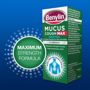Benylin Mucus Cough Max Menthol Flavour